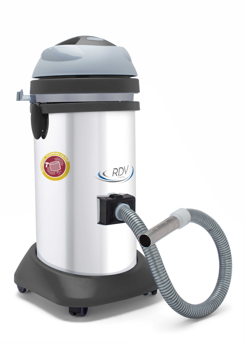 ADI125 | Aspirateur professionnel pour fours de boulangerie jusqu’à 250 °C – 37 L – 1 400 W Haute pression